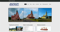 Desktop Screenshot of janowscy.com